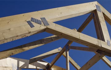 Bach Y Gwreiddyn roof trusses for new builds and additions